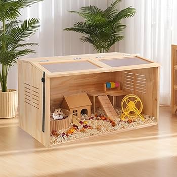 Amazon.com : Wooden Hamster Cage,32